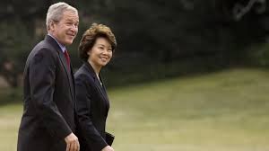 Chao is also the wife of republican senate minority leader mitch mcconnell (ky.), but she worked as the secretary of transportation until she resigned in janu Everything You Need To Know About Transportation Secretary Nominee Elaine Chao Abc7 Chicago