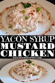 yacon mustard en recipe