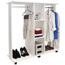 Ok, so hanging rails are not exactly exciting, but they are very practical. Compact Double Open Wardrobe Clothes Rail Freemans