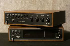 vintage woodcase ta 70 amplifier st