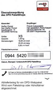 This allows the website to be formatted. Anleitung Dpd Paket Online Kaufen Und Verschicken