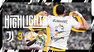 highlights juventus 3 1 real madrid