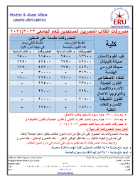 مصاريف الجامعة المصرية الروسية 2020