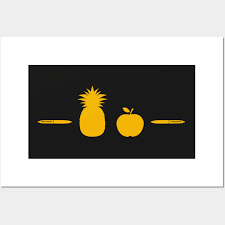 P P A P Icon Design Pen Pineapple