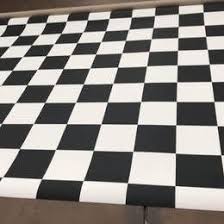 black and white vinyl flooring home