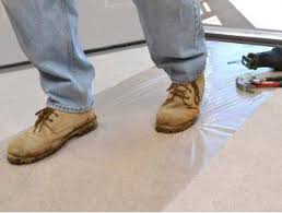 poly sheeting flooring protection
