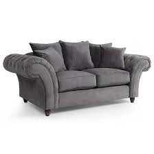 coghill two seater fabric sofa in dusk