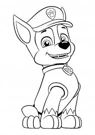 Ninja with a baton attacks with lightning speed. Police Officer Chase Coloring Pages Paw Patrol Coloring Pages Colorings Cc