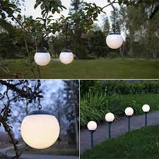 Led Solar Lights Globus For Hanging