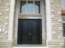 woodgrain fiberglass doors solid stain