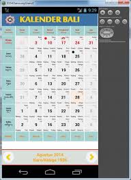 Kalender yang berkembang di masyarakat hindu bali yang sering disebut dengan kalender bali merupakan gabungan dari kalender gregorian (kalender masehi), kalender saka bali dan kalender tika. Perancangan Aplikasi Kalender Bali Pada Smartphone Berbasis Android Pdf Download Gratis