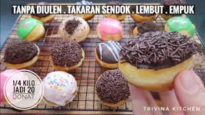 Check spelling or type a new query. Mini Donut Tanpa Diulen Lembut Dan Empuk Takaran Sendok Youtube