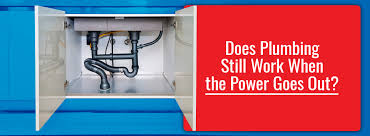 does plumbing still work when the power