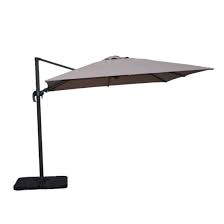 3m Aluminium Cantilever Parasol Taupe