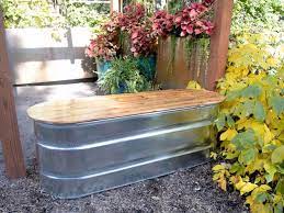 Diy Stock Tank Garden Tool Storage