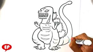 Godzilla coloring pages of all the gigantic popular monsters invented in this popular culture of ours godzilla is probably the most famous one. Shin Godzilla Drawing Step By Step