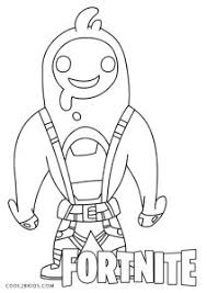 A free printable coloring page of bear, a character from the popular game fortnite. Free Printable Fortnite Coloring Pages For Kids