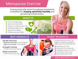 menopause exercise shecares