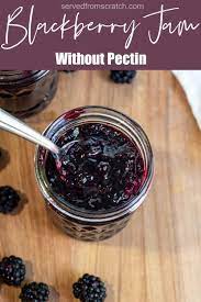 blackberry jam without pectin