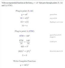 Write An Exponential Function In The