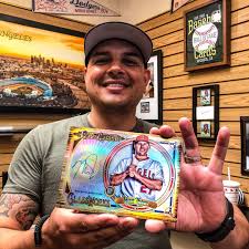 Buy from many sellers and get your cards all in one shipment! Hall Of Fame Baseball Cards On Twitter Troutstanding This New Collector Pulled A Miketrout Glassworks Box Topper Auto 25 From Topps Gypsy Queen From His First Ever Box Of Baseball Cards
