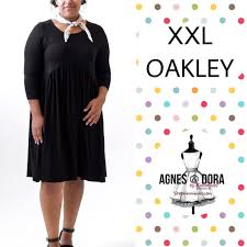 Plus Size Agnes Dora Black Oakley Dress Nwt
