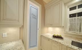 Frosted Glass Pantry Doors