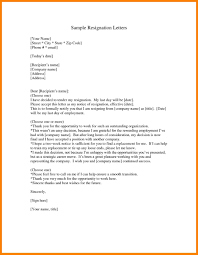 Resignation Letter Templates 14 Free Sample Example Format Notice