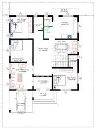 House Plan Mangalore 3bhk Indian