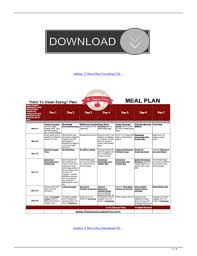 printable athlean x meal plan pdf form