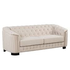82 Mid Century Modern Sofa W Rubber