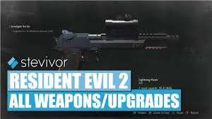 resident evil 2 weapons guide