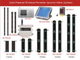 solar powered wireless security
