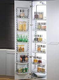 plywood ss pull out kitchen pantry at