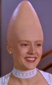 alien makeups: Jane Curtin &amp; Michelle Burke in Coneheads - large