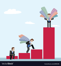 Business Concept The Real Estate Market With Chart