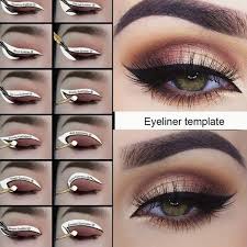 1pc fox eye makeup template eyeliner