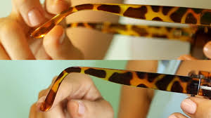 how to fix sunglasses that are slipping