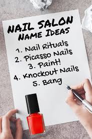 unique nail salon names