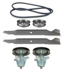 Complete exploded views of all the major manufacturers. Huskee Lt3800 38 Lawn Mower Deck Parts Kit Spindles Blades Belt Free Shipping 169 95 Picclick