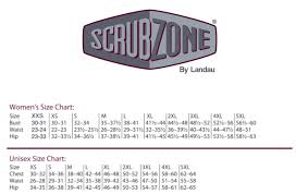 Landau Scrub Zone 70223 Womens Snap Front Notch Neck Tunic