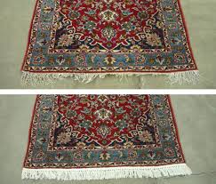 oriental rug repair guide before after