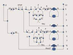 Electrical Motor Control Wirings gambar png