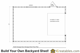 16x24 garage shed plans build your