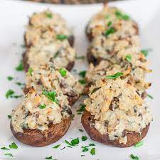 Blue Cheese Stuffed Mushroom Recipe gambar png