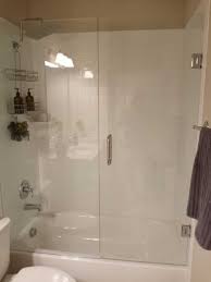 bathtub shower glass by mr showers