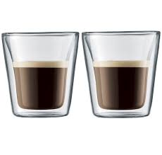 Bodum Canteen Double Wall Glasses 10cl