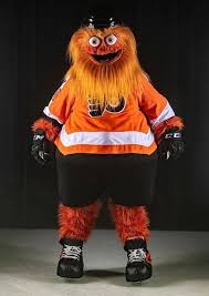 The panthers mascot is, well, a panther. Flyers New Mascot Gritty A Neanderthal Like Hulk With Googly Eyes The Star