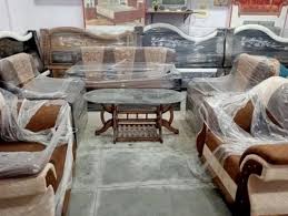 wood designer sofa set