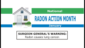 national radon action month you